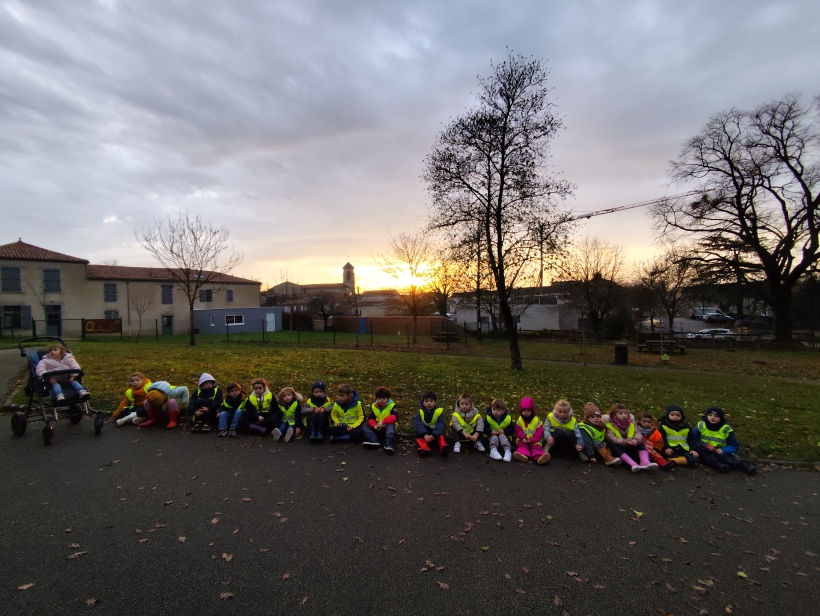Notre dernière école dehors …