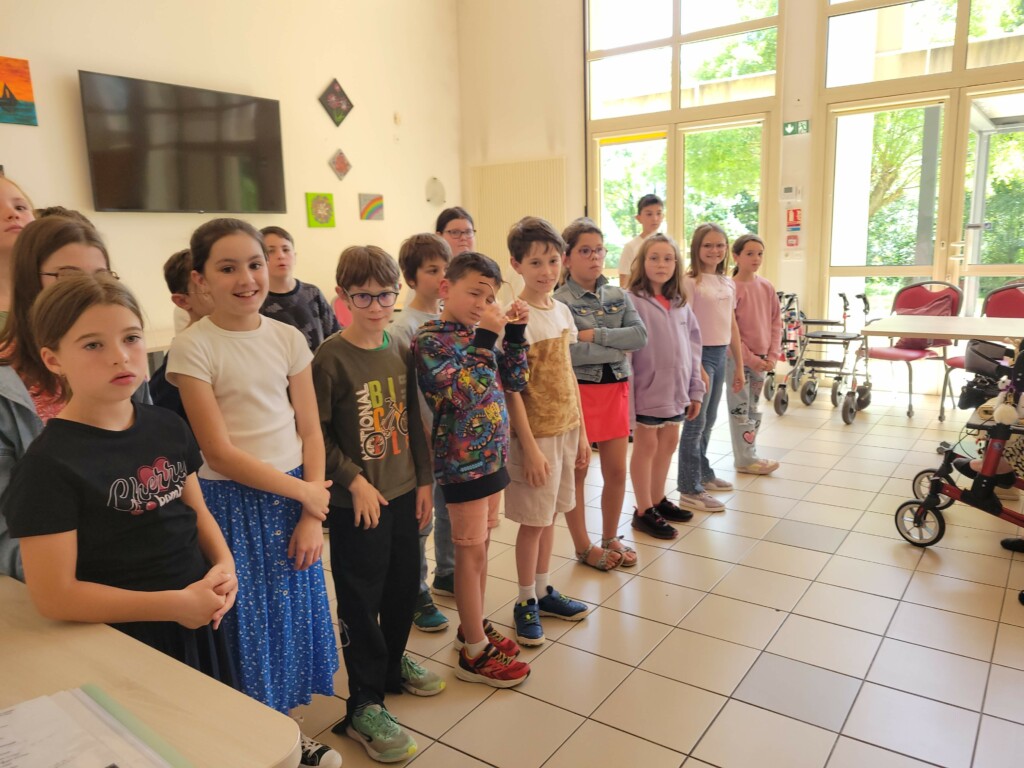 Projet intergénérationnel CM1- résidents de l&rsquo;EHPAD